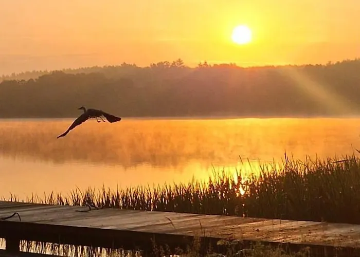 House - Nad Jeziorem Z Pomostem